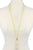 Cowrie Shell Tassel Beaded Necklace
