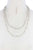 Beaded Fashion Long Necklace And Earring Set