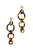 Multi Resin Round Chain Fashion Earring