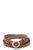 Rhinestone Buckle Pu Leather Belt