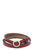 Rhinestone Buckle Pu Leather Belt