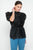 A See-thru Mini Length Organza Top
