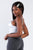 Silk Chain Spaghetti Strap High Thong Center Cut Out Bodysuit