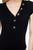 Button V-neck Bodysuit