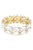 Crystal Color Stone Stretch Bracelet