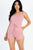 Sleeveless Drawstring Waist Button Tank Romper