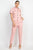 Collared Button-front Jumpsuit