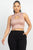 Mock Keyhole-front Crop Top