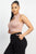 Mock Keyhole-front Crop Top