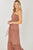Woven Solid Sleeveless Smocked Ruffle Jumpsuit